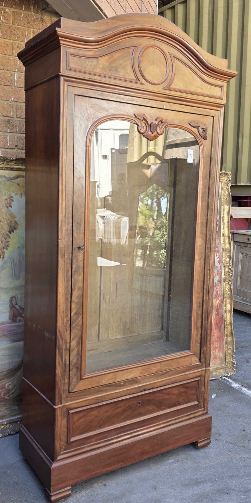 A French Napoleon III Armoire Bookcase